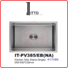 ITTO PVD Embossed Technology IT-PV385/EB(NA) ITTO PVD EMBOSSED TECHNOLOGY KITCHEN SINK KITCHEN APPLIANCES