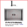 ITTO PVD Embossed Technology IT-PV375/EB(NA) ITTO PVD EMBOSSED TECHNOLOGY KITCHEN SINK KITCHEN APPLIANCES