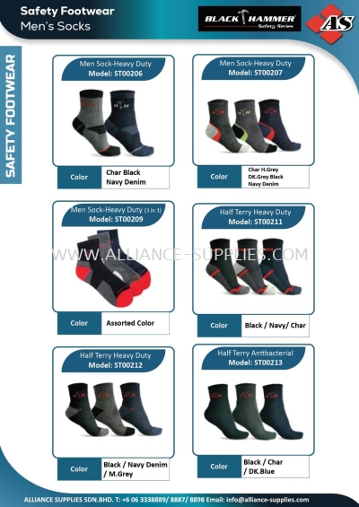 BLACKHAMMER Men's Socks