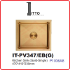 ITTO PVD Embossed Technology IT-PV347/EB(G) ITTO PVD EMBOSSED TECHNOLOGY KITCHEN SINK KITCHEN APPLIANCES