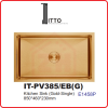 ITTO PVD Embossed Technology IT-PV385/EB(G) ITTO PVD EMBOSSED TECHNOLOGY KITCHEN SINK KITCHEN APPLIANCES