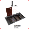 ITTO PVD Embossed Technology IT-D9050(BL) ITTO PVD EMBOSSED TECHNOLOGY KITCHEN SINK KITCHEN APPLIANCES