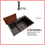 ITTO Single Multiple Kitchen Sink IT-M7850(BL)