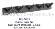BRAND: ROME (RCH502-5) Hook Bars Bathroom Accessories