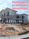  PAINTING PROJECT AT SENDAYAN.RESORT  VILLA TKC PAINTING /SITE PAINTING PROJECTS