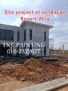  PAINTING PROJECT AT SENDAYAN.RESORT  VILLA TKC PAINTING /SITE PAINTING PROJECTS