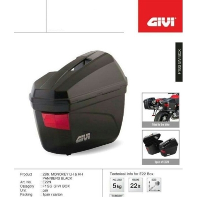 GIVI E22N SIDECASE SIDEBOX