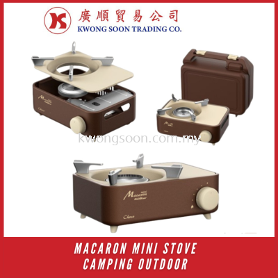 Macaron Mini Stove Camping Outdoor / Dapur mini camping outdoor / Dapur Gas Kecil / Latte Mi