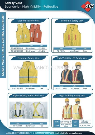 Economic Safety Vest / High Visibility Safety Vest / High Visibility Reflective Strips