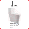 ITTO Rimless One-Piece Toilet Bowl UTO-2388W(10") ITTO WATER CLOSET WATER CLOSET BATHROOM