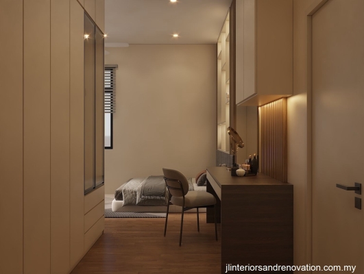 Double Storey Terrace Interior Design 3D Draw