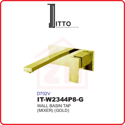 ITTO Wall Basin Tap IT-W2344P8-G