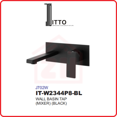 ITTO Wall Basin Tap IT-W2344P8-BL