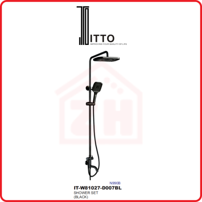 ITTO Shower Set IT-W81027-D007BL