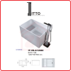 ITTO Bath Tub IT-VK-A12080 BATHTUB JACUZZI & BATHTUB BATHROOM