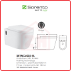 SORENTO Wall Hung Water Closet SRTWC6003-RL SORENTO WALL HUNG WATER CLOSET WATER CLOSET BATHROOM