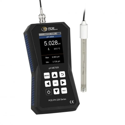 High Accuracy Data Logging PH Meter PCE-PH 228