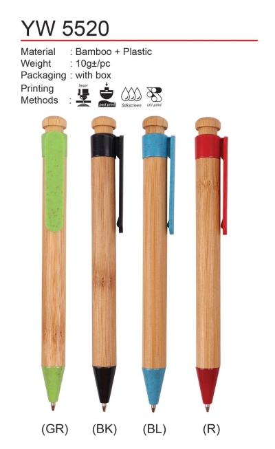 YW 5520 Bamboo Pen