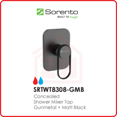 SORENTO Basin Mixer Tap SRTWT8308-GMB
