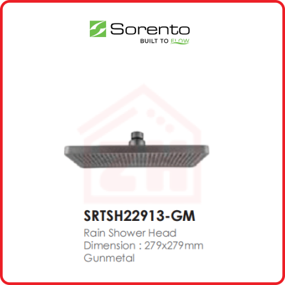 SORENTO Rain Shower Head SRTSH22913-GM