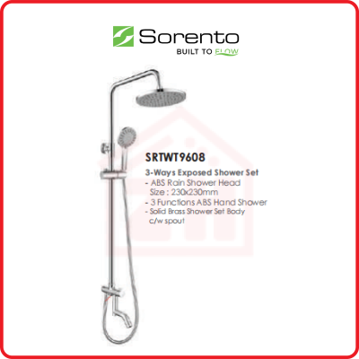 SORENTO 3-Ways Exposed Shower Set SRTWT9608