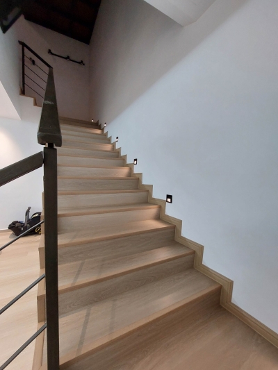 Muji Staircase Design- Interior Design - SD Renovation - Pasir Gudang, Johor Bahru