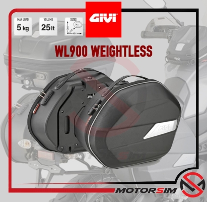 GIVI WL900 WEIGHTLESS SIDE CASE