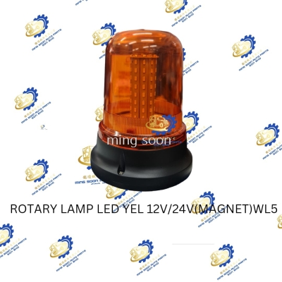 Rotary Lamp LED YEL 12V/24V 