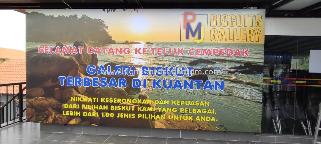 PMJ Biscuit Gallery Outdoor Hoarding Board Signage #3D SIGNBOARD #CUSTOM 3D SIGNAGE #3D OUTDOOR SIGNAGE #3D LETTER SIGNS #3D WALL SIGNS #3D BUSINESS SIGNS #3D CHANNEL LETTER SIGN #LED 3D SIGNBOARD at KLANG, PORT KLANG, PANDAMARAN, MERU, KAPAR, KUALA LANGAT, BANTING, JUGRA, MORIB, TELOK PANGLIMA GARANG.