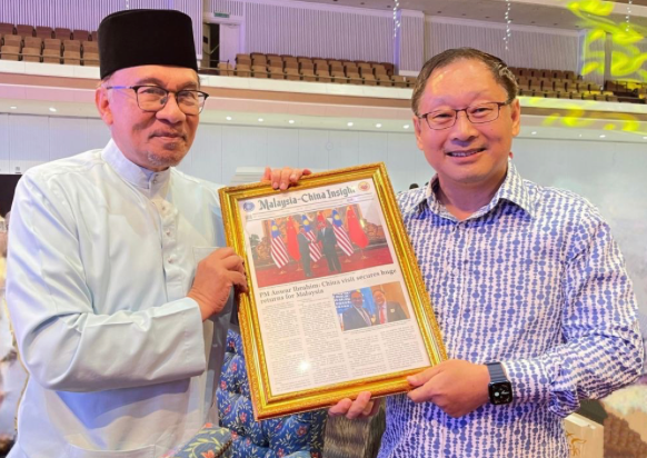 马来西亚首相会见广升集团总裁拿督李中平