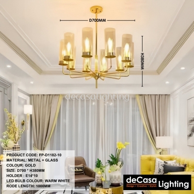 Chandelier Pendant Lighting (D1182-10)