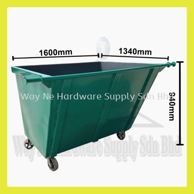 1100L Metal Leach Bin