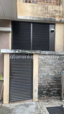 aluminum fix louvre @Jalan Tempua P9B/10,Presint 9,Putrajaya