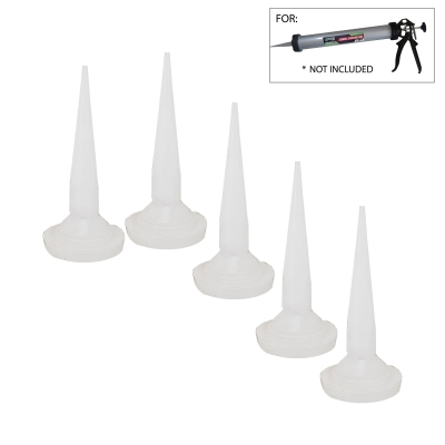 MANN'S Adhesive Barrel Gun/ Caulking Gun/ Caulk Gun PVC Nozzle (PVC Nozzle Only) (5 PCS) - 00717H