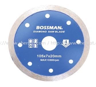 Continous Cutting Wheel 105x7x20mm Continous Cutting Wheel 105x7x20mm Diamond Cutting Wheel BOSSMAN
