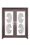  E-MS Lasercut Modern Art Design E-Spec Series Security Door Series