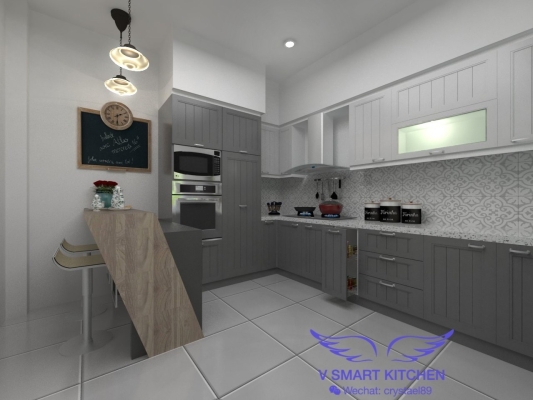 Kabinet Dapur Aluminium