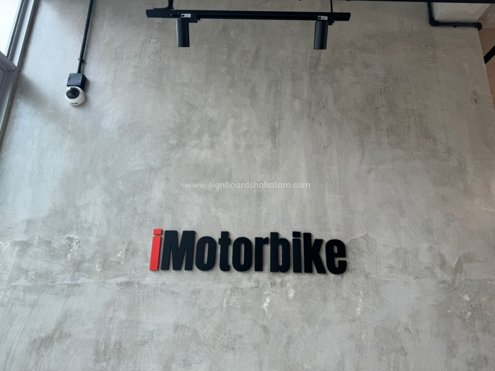 iMotorbike Indoor 3D PVC Cut Out Signage at Kota Damansara, Petaling Jaya  3D Box Up Signage, Complete Set 3D Wording.