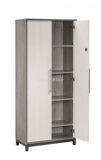 SWING DOOR HIGH CABINET with METAL LEG