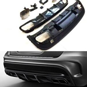 X156 GLA45 Style Rear Diffuser