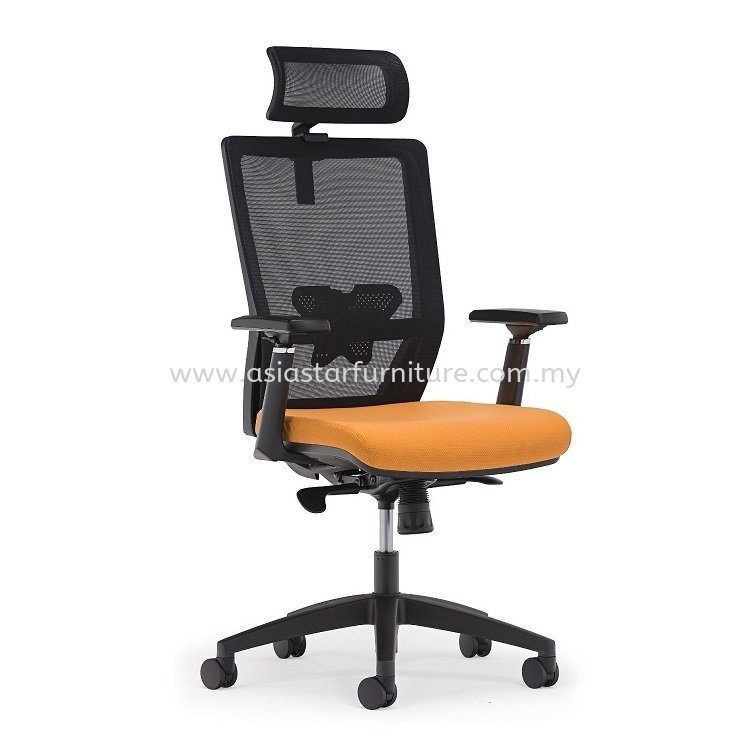 FLEX HIGH BACK ERGONOMIC CHAIR | MESH OFFICE CHAIR PANDAN INDAH