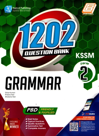 1202 Question Bank Form 2 Grammar