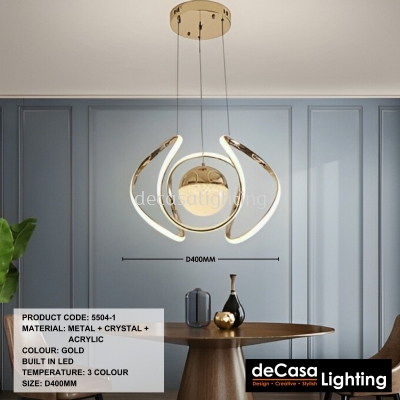 NORDIC MODERN PENDANT LIGHT (5504-1)