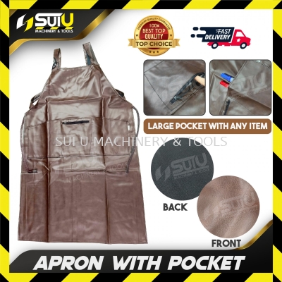 1PCS Waterproof Apron with Pocket