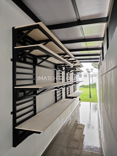 customized wall mounted adjustable heavy duty rack 