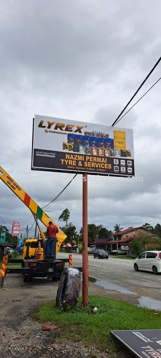 Lyrex Signboard, Road Signage at Kapar, Setia Alam, Puncak Alam, Denai Alam, Elmina, Kuala Lumpur.