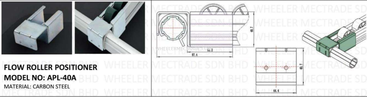 APL-40A FLOW ROLLER POSITIONER