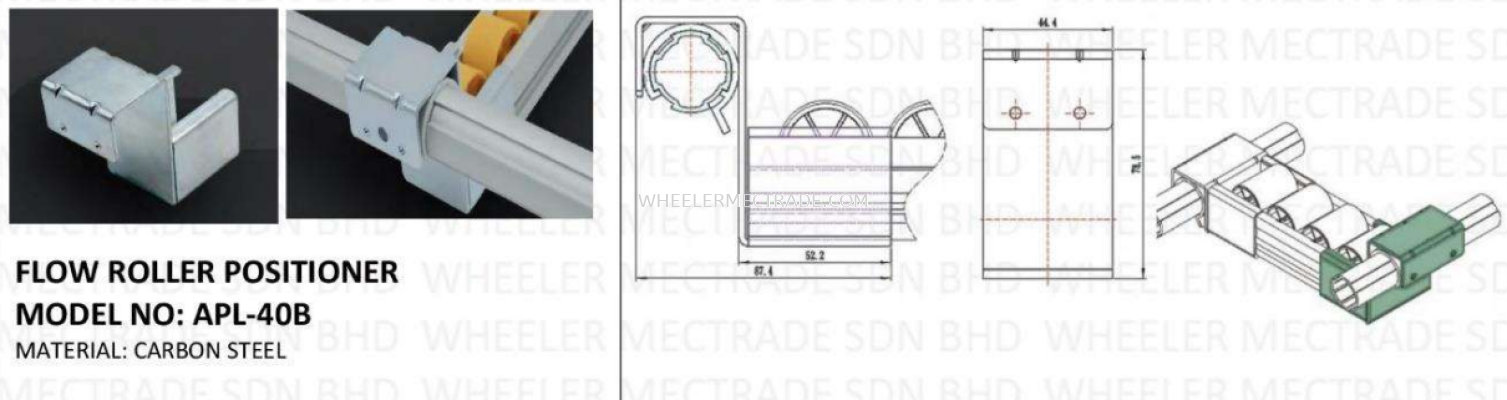 APL-40B FLOW ROLLER POSITIONER