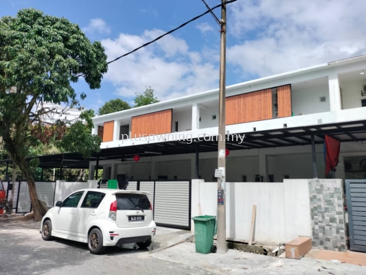 FENCING WITH ALUMINIUM @JALAN SEKSYEN 2/1, BANDAR BARU SUNGAI LONG, KAJANG, SELANGOR