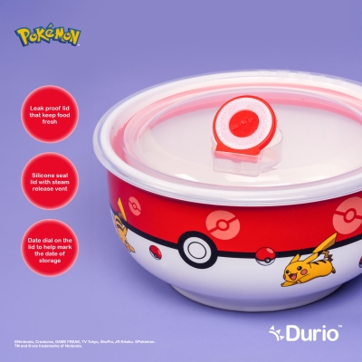 Pokmon Bowl with Lid - 750ml